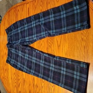 Old Navy Plaid Fleece Pajama Pants